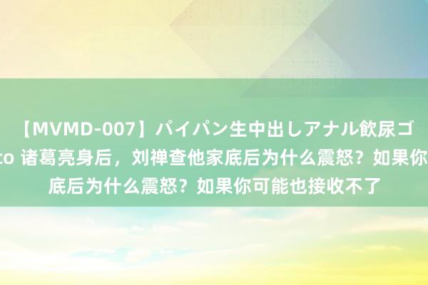 【MVMD-007】パイパン生中出しアナル飲尿ゴックンFUCK rico 诸葛亮身后,刘禅查他家底后为什么震怒?如果你可能也接收不了