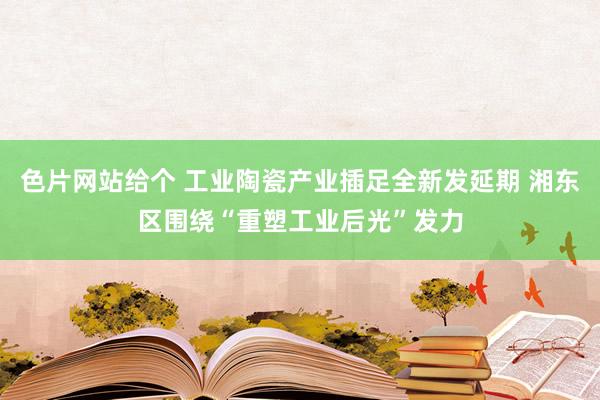 色片网站给个 工业陶瓷产业插足全新发延期 湘东区围绕“重塑工业后光”发力