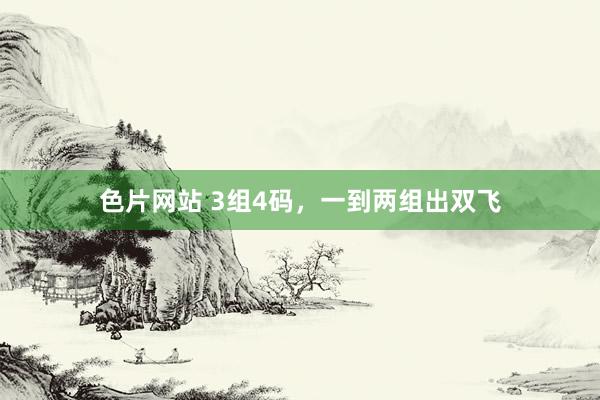 色片网站 3组4码，一到两组出双飞